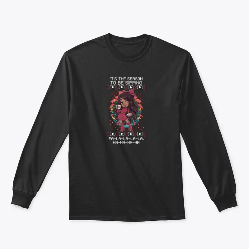 Sipping tea winter edition shirts